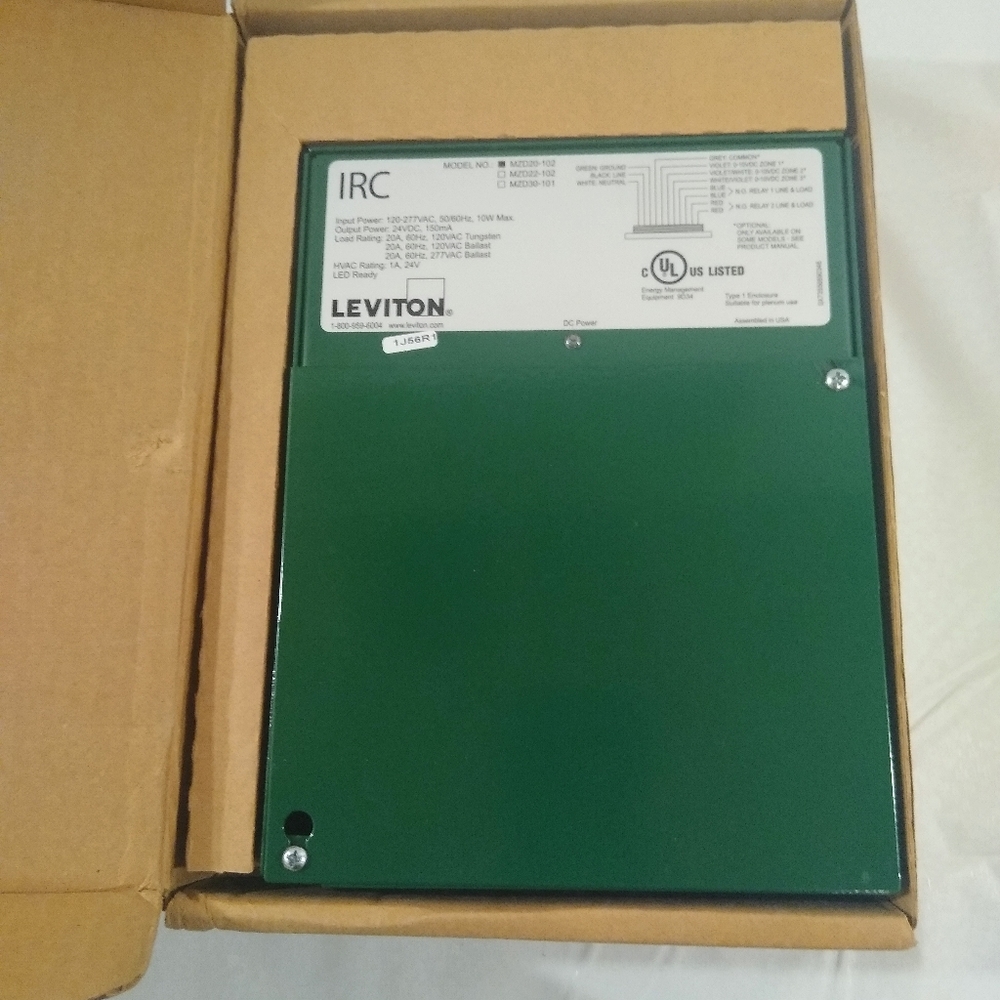Leviton MZD20-102 Intergrated Room Contr